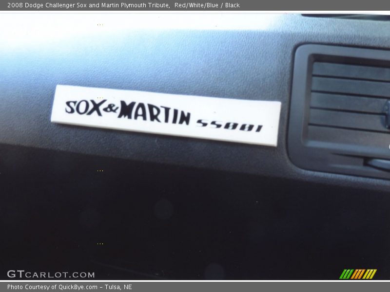  2008 Challenger Sox and Martin Plymouth Tribute Logo