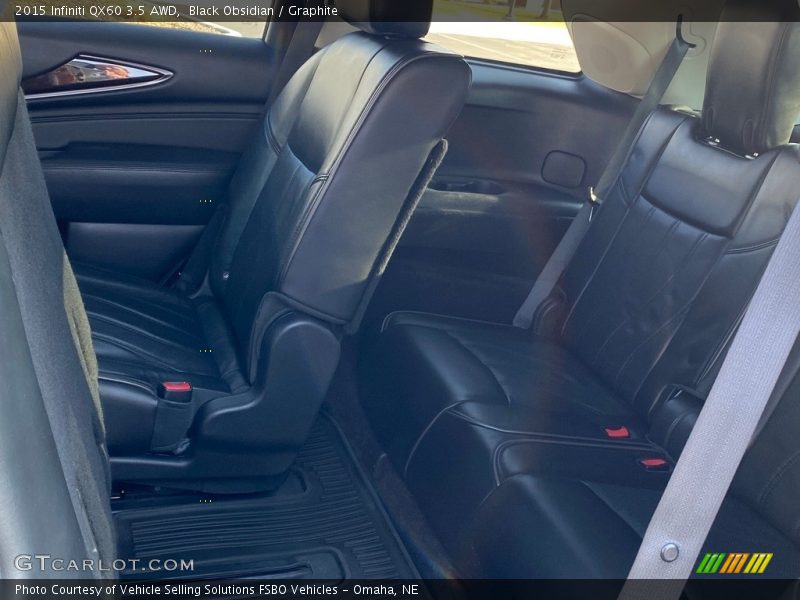 Black Obsidian / Graphite 2015 Infiniti QX60 3.5 AWD