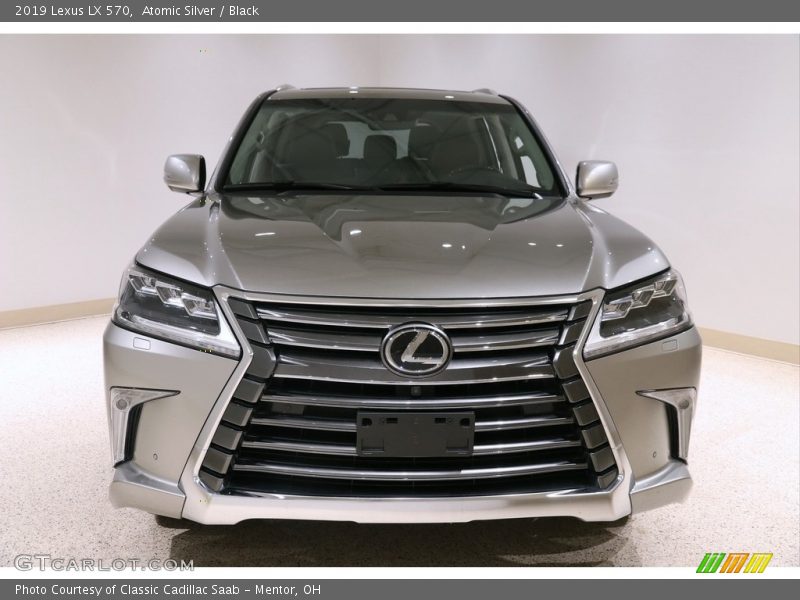 Atomic Silver / Black 2019 Lexus LX 570