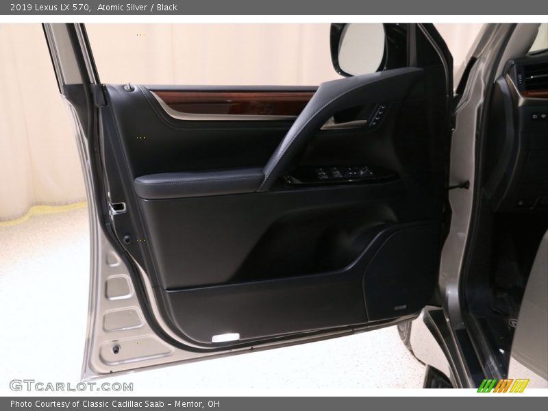 Atomic Silver / Black 2019 Lexus LX 570