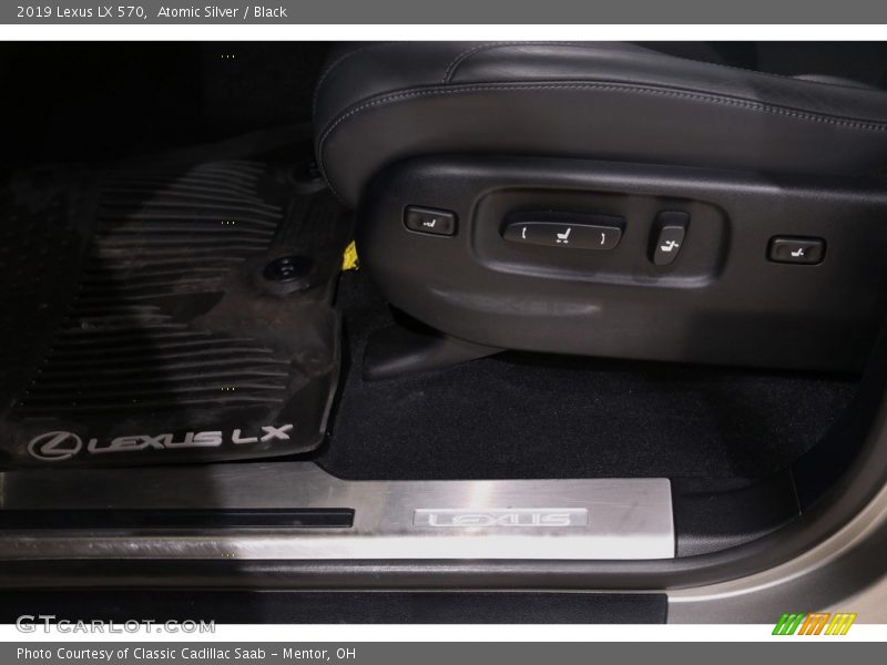 Atomic Silver / Black 2019 Lexus LX 570