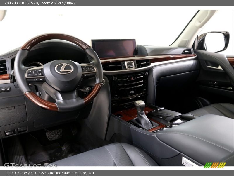 Atomic Silver / Black 2019 Lexus LX 570