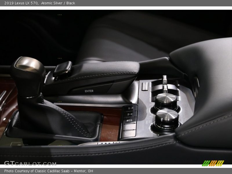 Atomic Silver / Black 2019 Lexus LX 570
