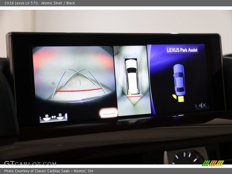 Atomic Silver / Black 2019 Lexus LX 570