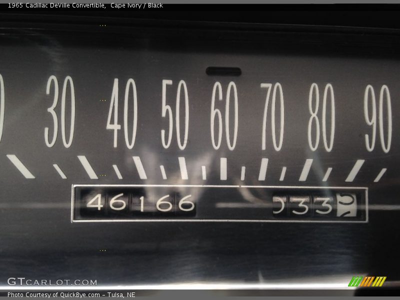  1965 DeVille Convertible Convertible Gauges