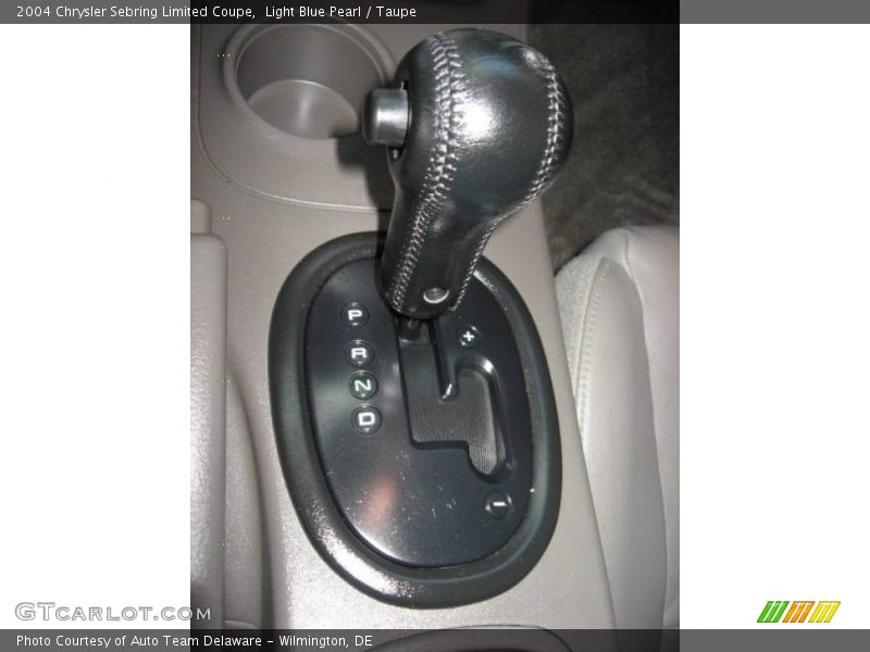 Light Blue Pearl / Taupe 2004 Chrysler Sebring Limited Coupe
