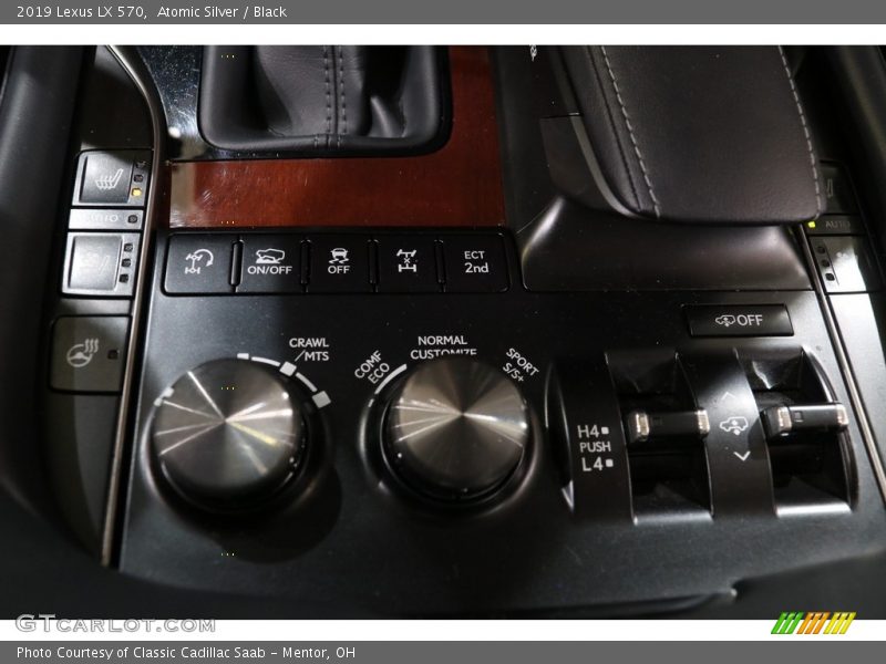 Atomic Silver / Black 2019 Lexus LX 570