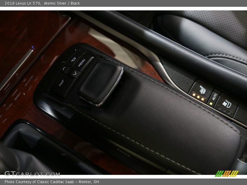 Atomic Silver / Black 2019 Lexus LX 570