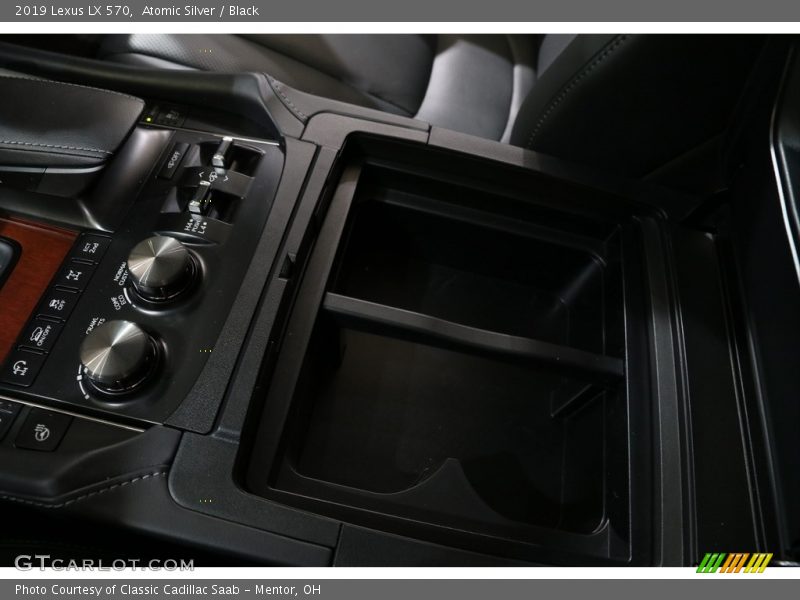 Atomic Silver / Black 2019 Lexus LX 570