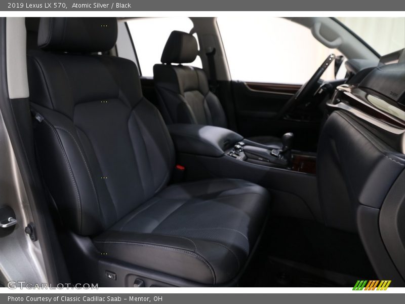 Atomic Silver / Black 2019 Lexus LX 570