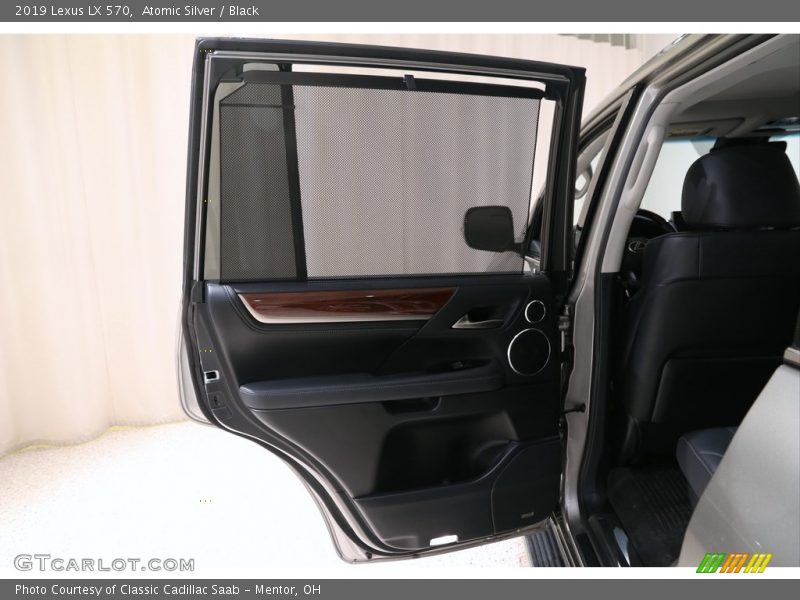 Atomic Silver / Black 2019 Lexus LX 570