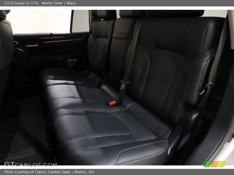 Atomic Silver / Black 2019 Lexus LX 570