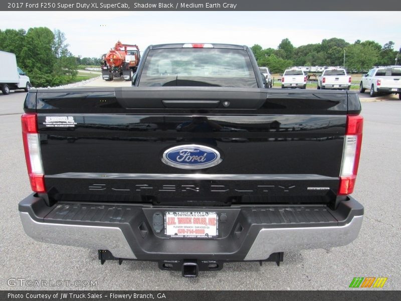 Shadow Black / Medium Earth Gray 2017 Ford F250 Super Duty XL SuperCab