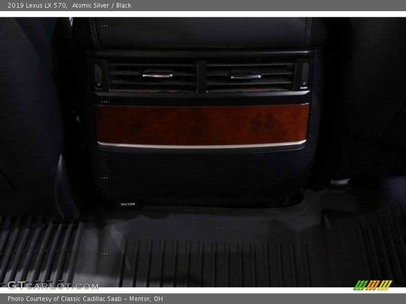 Atomic Silver / Black 2019 Lexus LX 570