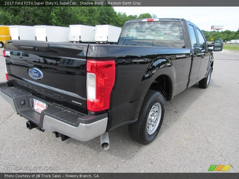 Shadow Black / Medium Earth Gray 2017 Ford F250 Super Duty XL SuperCab