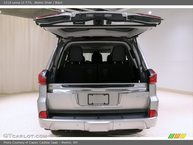Atomic Silver / Black 2019 Lexus LX 570