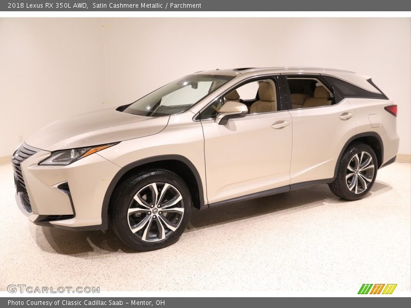 Satin Cashmere Metallic / Parchment 2018 Lexus RX 350L AWD