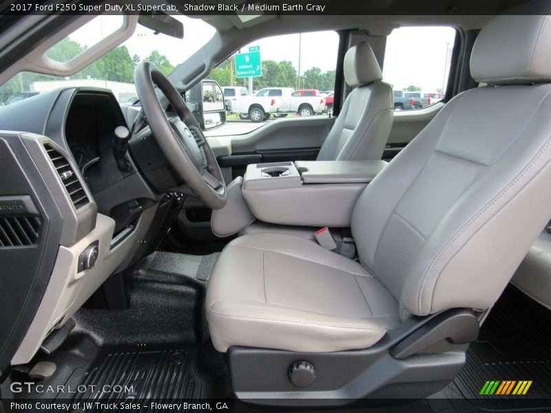 Front Seat of 2017 F250 Super Duty XL SuperCab
