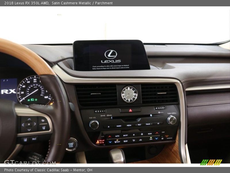 Satin Cashmere Metallic / Parchment 2018 Lexus RX 350L AWD