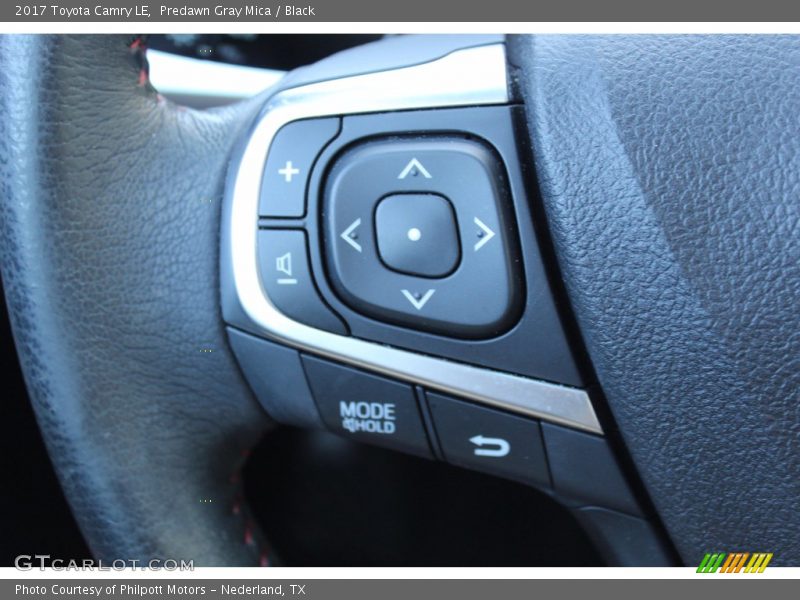 Predawn Gray Mica / Black 2017 Toyota Camry LE