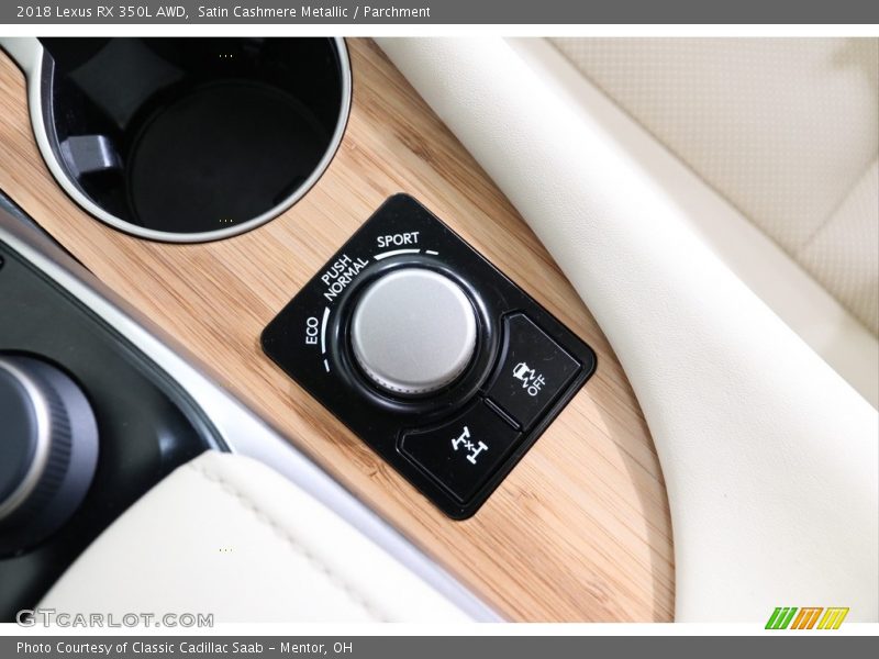 Satin Cashmere Metallic / Parchment 2018 Lexus RX 350L AWD