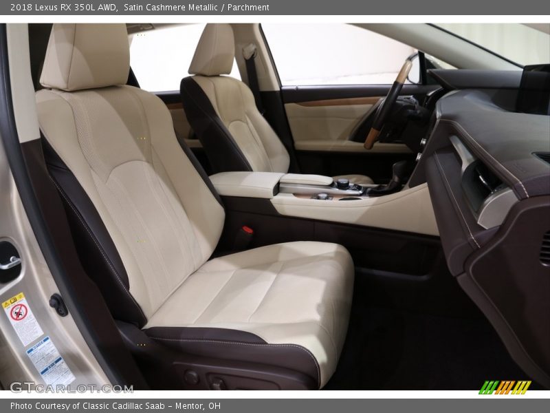 Satin Cashmere Metallic / Parchment 2018 Lexus RX 350L AWD