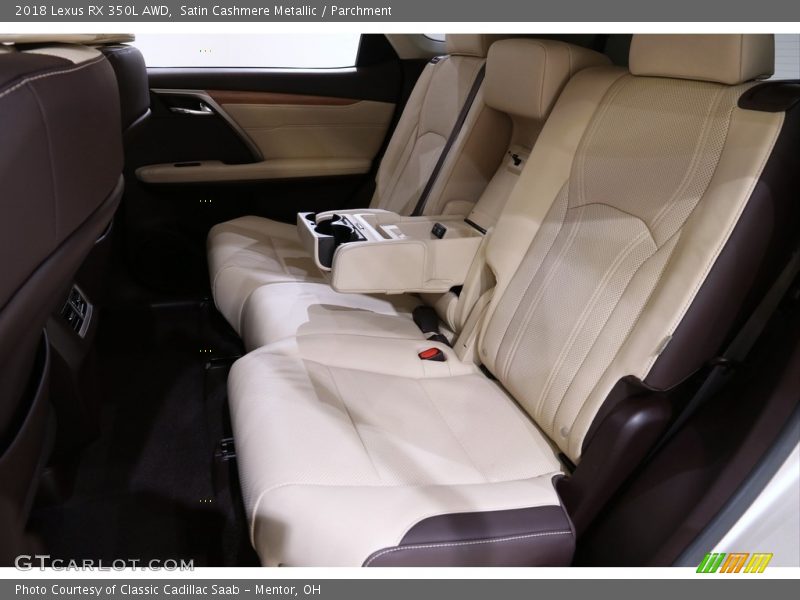 Satin Cashmere Metallic / Parchment 2018 Lexus RX 350L AWD
