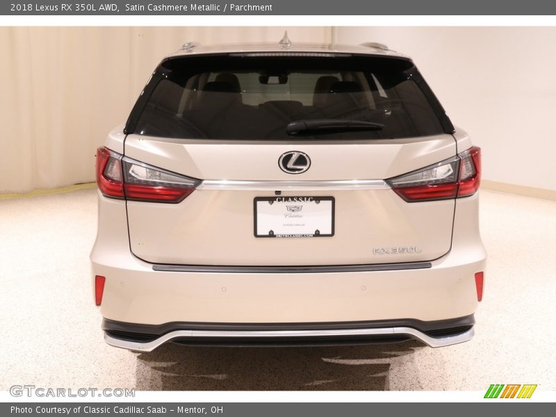 Satin Cashmere Metallic / Parchment 2018 Lexus RX 350L AWD