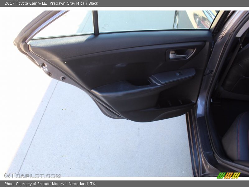 Predawn Gray Mica / Black 2017 Toyota Camry LE