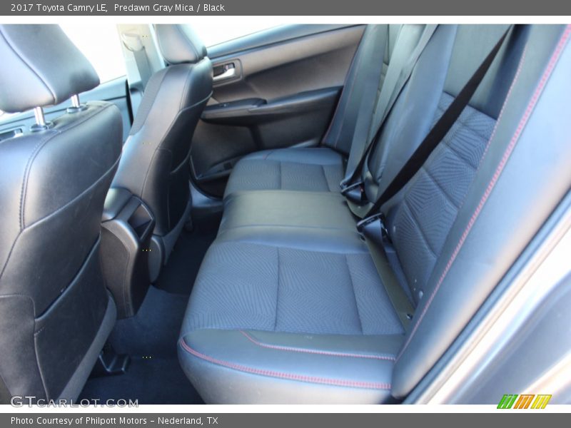 Predawn Gray Mica / Black 2017 Toyota Camry LE
