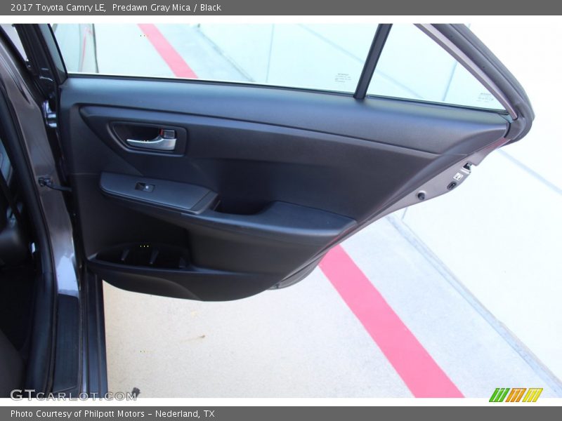 Predawn Gray Mica / Black 2017 Toyota Camry LE