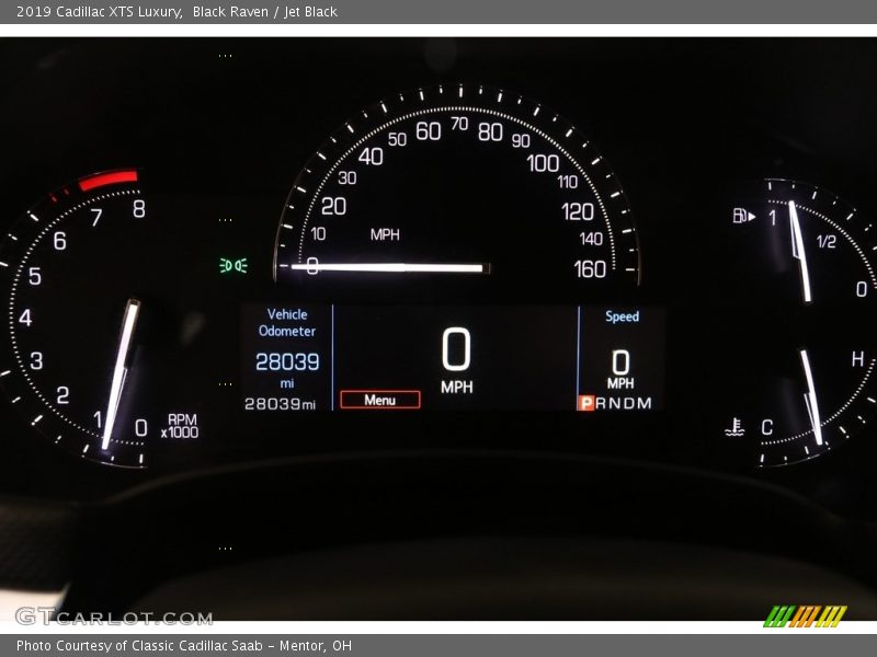 Black Raven / Jet Black 2019 Cadillac XTS Luxury