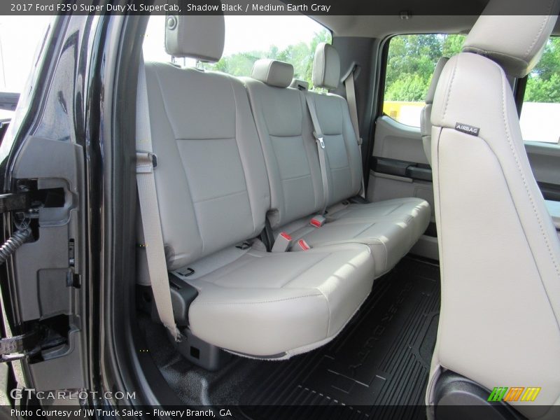 Rear Seat of 2017 F250 Super Duty XL SuperCab