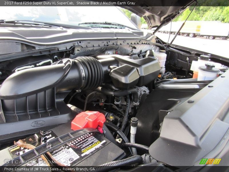 Shadow Black / Medium Earth Gray 2017 Ford F250 Super Duty XL SuperCab