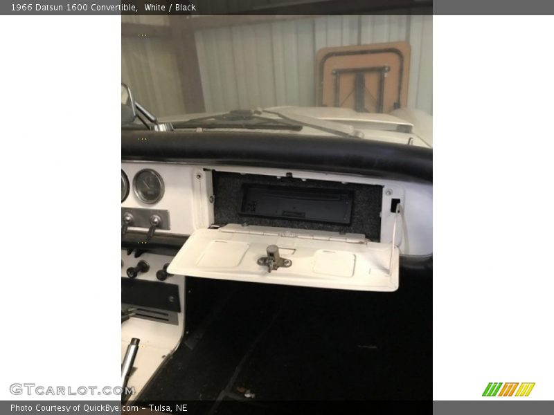 White / Black 1966 Datsun 1600 Convertible