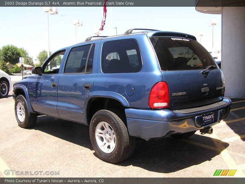 Atlantic Blue Pearlcoat / Dark Slate Gray 2003 Dodge Durango SLT 4x4