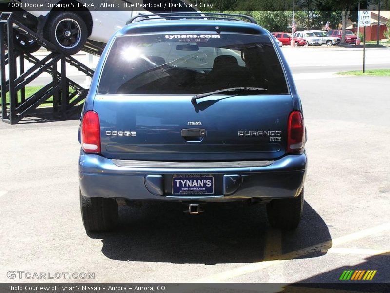 Atlantic Blue Pearlcoat / Dark Slate Gray 2003 Dodge Durango SLT 4x4