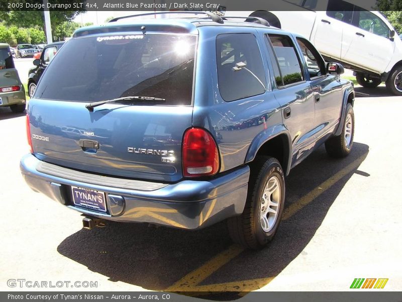 Atlantic Blue Pearlcoat / Dark Slate Gray 2003 Dodge Durango SLT 4x4