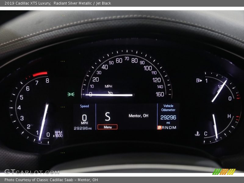 Radiant Silver Metallic / Jet Black 2019 Cadillac XTS Luxury