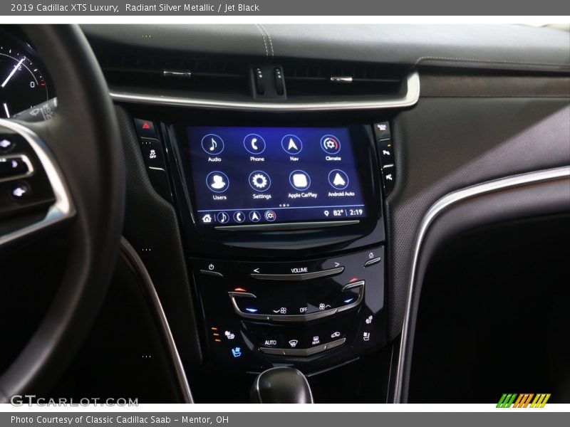 Radiant Silver Metallic / Jet Black 2019 Cadillac XTS Luxury