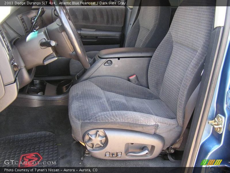 Atlantic Blue Pearlcoat / Dark Slate Gray 2003 Dodge Durango SLT 4x4