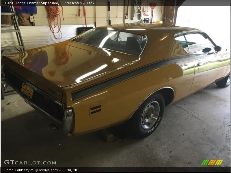Butterscotch / Black 1971 Dodge Charger Super Bee