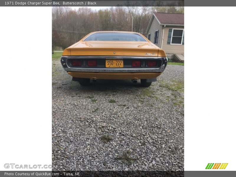Butterscotch / Black 1971 Dodge Charger Super Bee