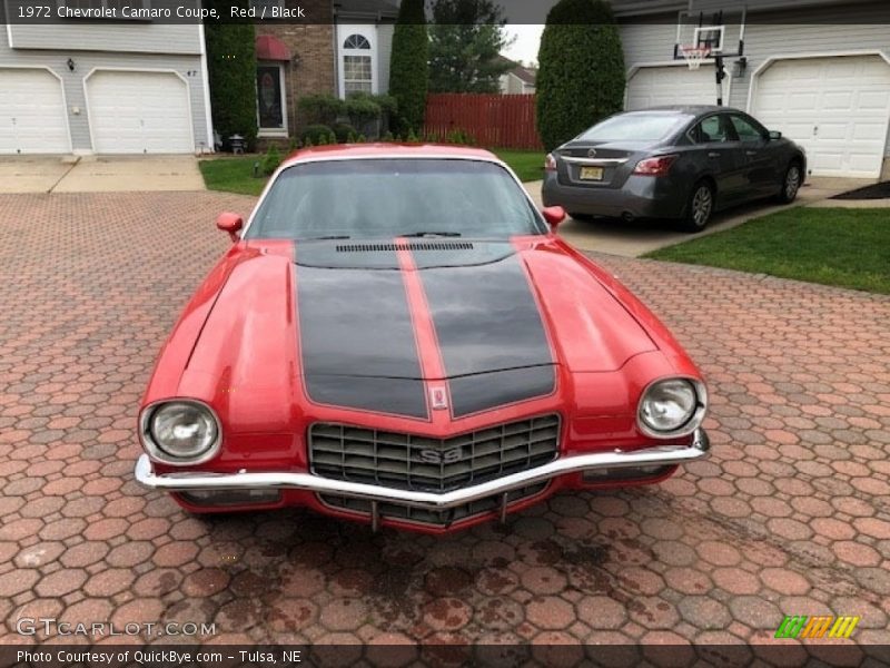 Red / Black 1972 Chevrolet Camaro Coupe