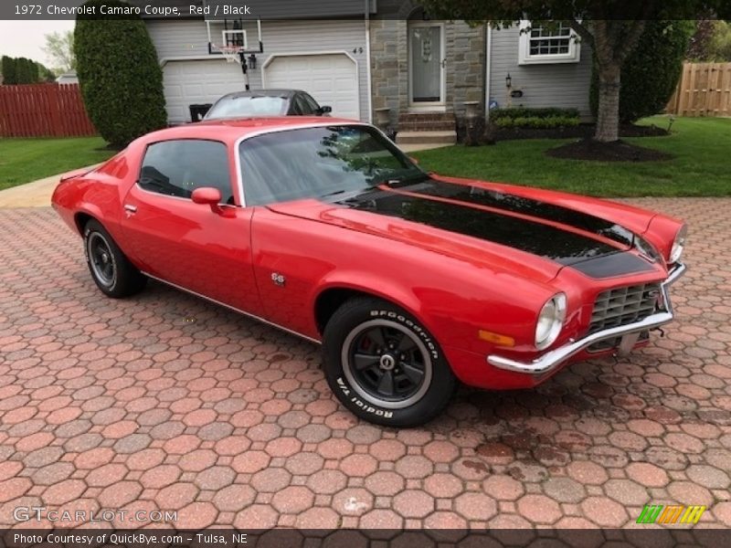 Front 3/4 View of 1972 Camaro Coupe