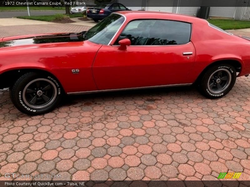 Red / Black 1972 Chevrolet Camaro Coupe