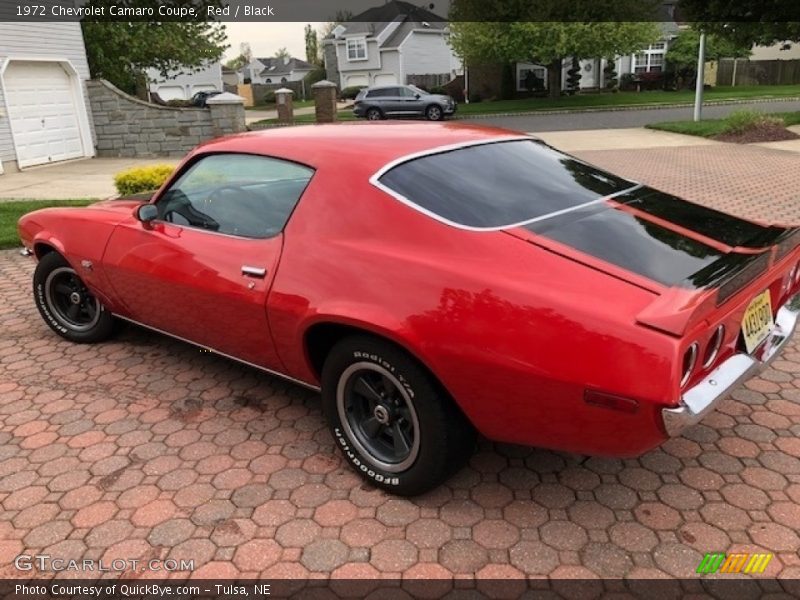 Red / Black 1972 Chevrolet Camaro Coupe