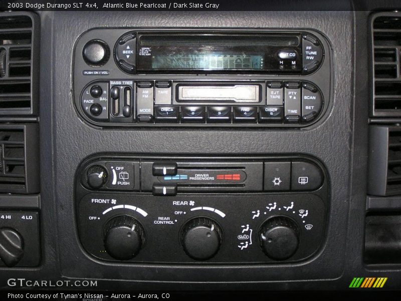 Atlantic Blue Pearlcoat / Dark Slate Gray 2003 Dodge Durango SLT 4x4