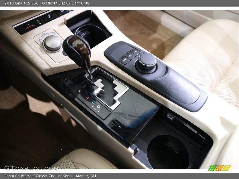 Obsidian Black / Light Gray 2013 Lexus ES 350
