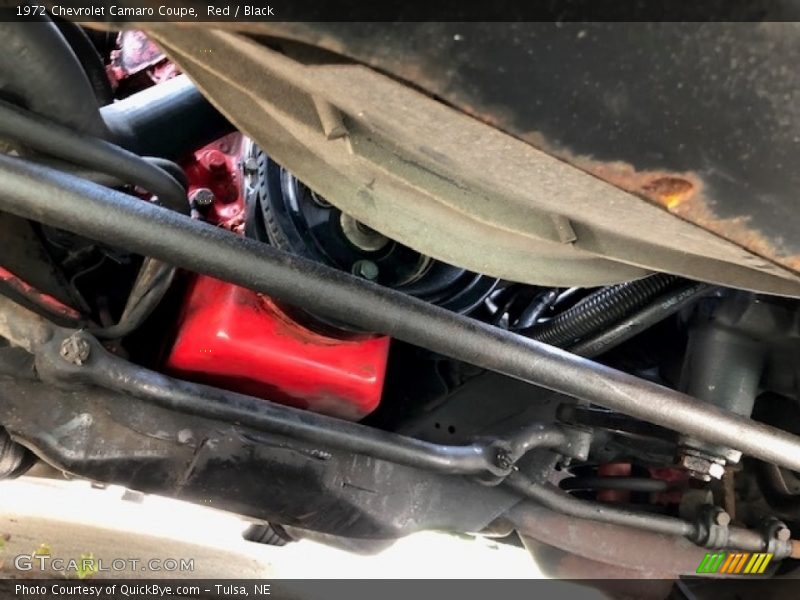 Red / Black 1972 Chevrolet Camaro Coupe